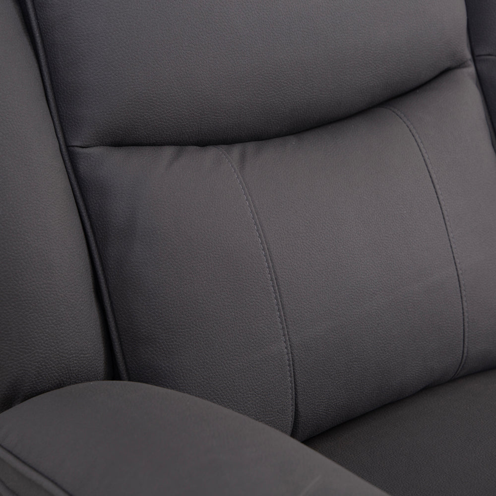 Milan Mocha Manual Recliner 2 Seater Sofa