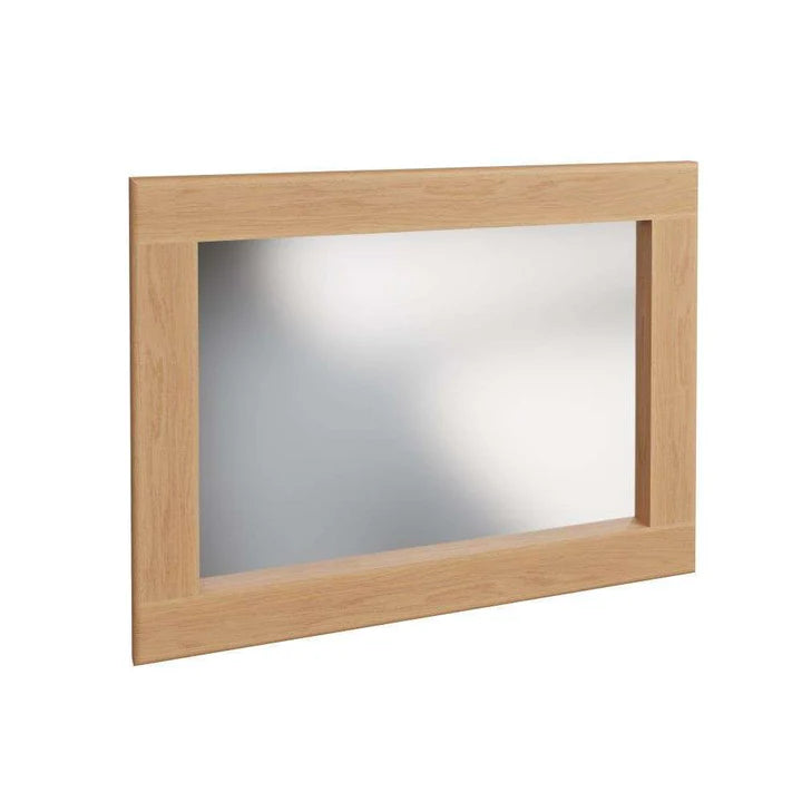 Bergen Oak Large Wall Mirror