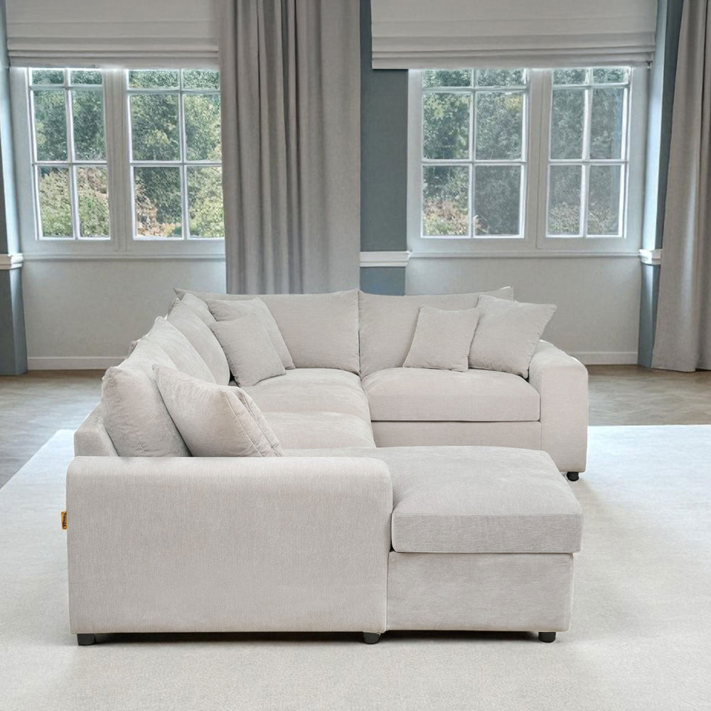 Winchester Grey LHF 1 Arm Chaise