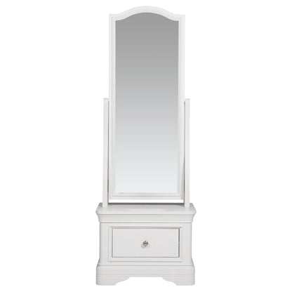 Harrington Bone Painted Cheval Mirror