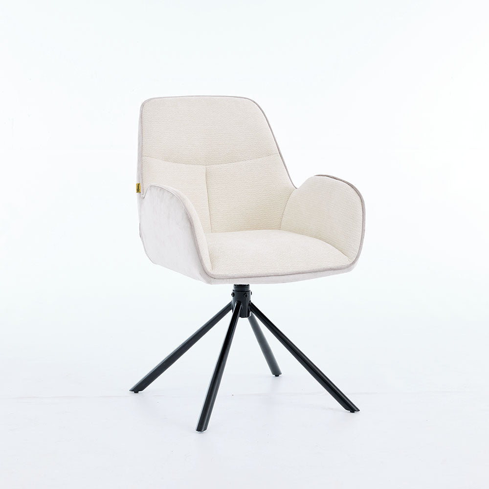 0.8m Grey Square Extending Ceramic Table & 4 x Grey Luxe T Stitch Swivel Chair Set - The Furniture Warehouse