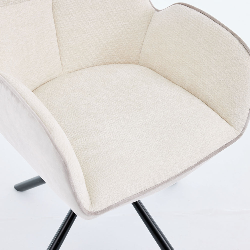 0.8m Grey Square Extending Ceramic Table & 4 x Grey Luxe T Stitch Swivel Chair Set - The Furniture Warehouse
