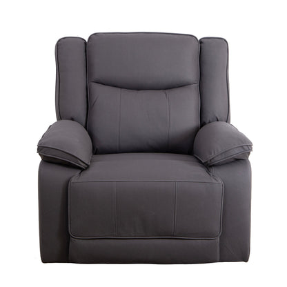 Milan Mocha Manual Recliner Armchair