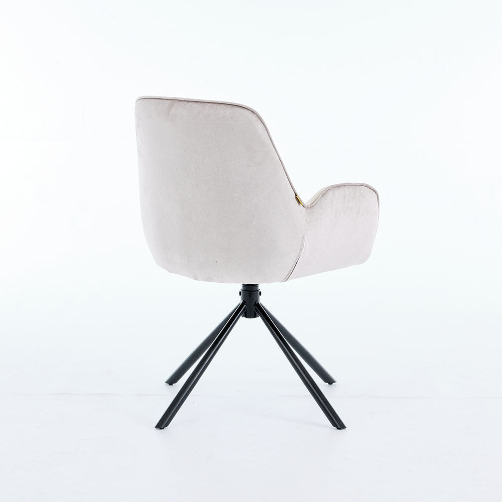1.2m Grey Ceramic Table & 4 x Grey Luxe T Stitch Swivel Chair Set - The Furniture Warehouse