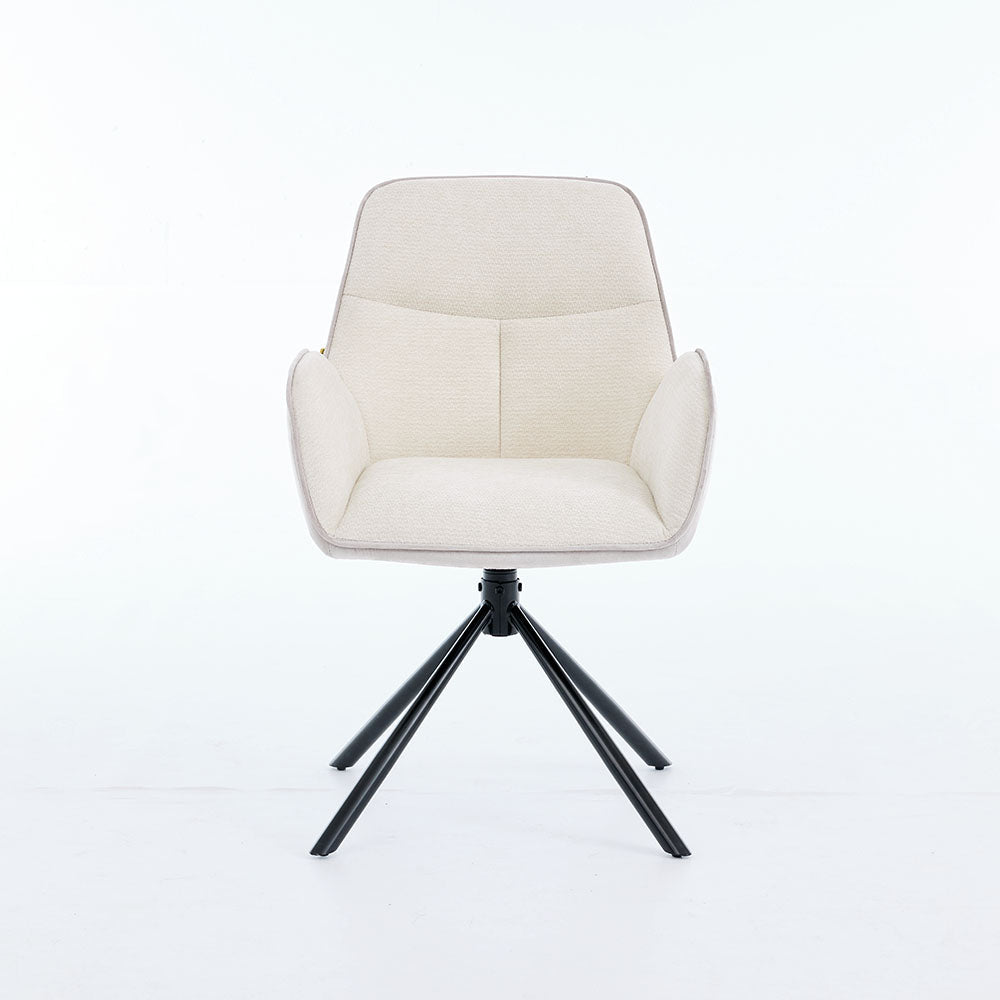 1.2m Grey Ceramic Table & 4 x Grey Luxe T Stitch Swivel Chair Set - The Furniture Warehouse