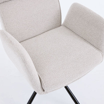 1.2m Grey Circular Ceramic Table & 4 x Grey High Back Swivel Chair Set - The Furniture Warehouse