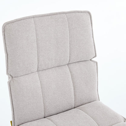 1.2m Grey Circular Ceramic Table & 4 x Grey Luxe Panel Stitch Swivel Chair Set - The Furniture Warehouse