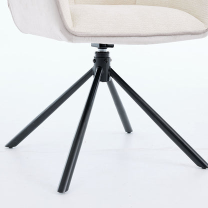 1.2m Grey Circular Ceramic Table & 4 x Grey Luxe T Stitch Swivel Chair Set - The Furniture Warehouse