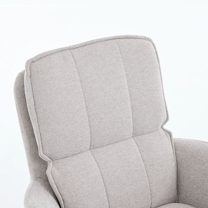 1.2m White Ceramic Table & 4 x Grey Luxe Panel Stitch Swivel Chair Set - The Furniture Warehouse