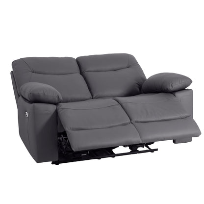Florence Pewter Power Recliner 2 Seater Sofa