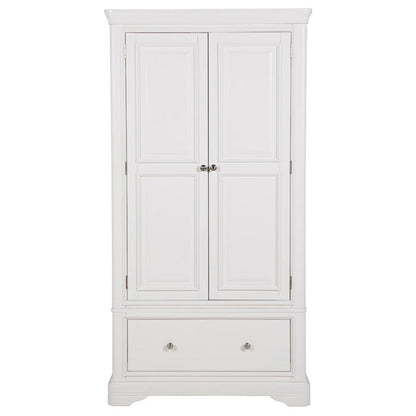 Harrington Bone Painted Double Wardrobe