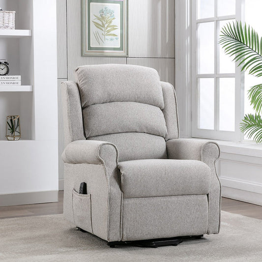 Andover Linen Dual Motor Lift & Tilt - Linen