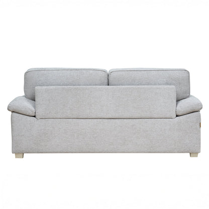 York Grey 3 Seater Sofa