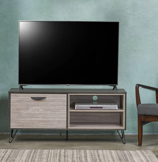TV Unit Grey Oak Effect Finish(KD)