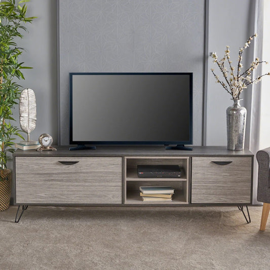 Oak Effect Large TV Unit (KD)
