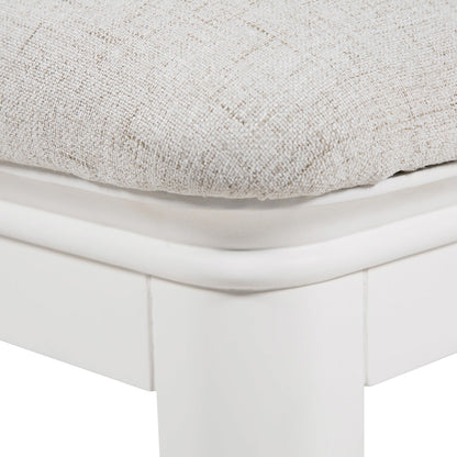 Harrington Bone Painted Dressing Stool