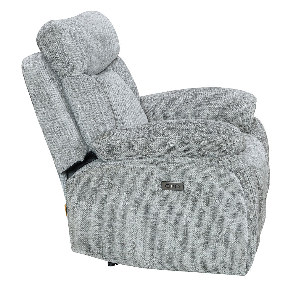 Venice Nickel Power Armchair