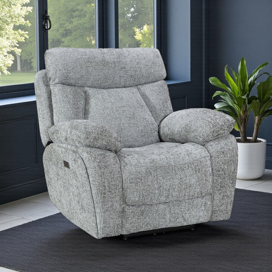 Venice Nickel Power Armchair