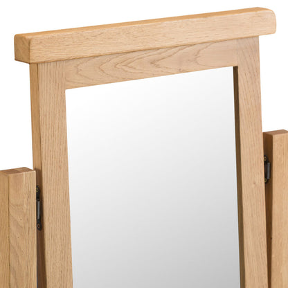 Winchester Oak Vanity Mirror