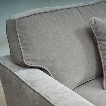 Harrow Grey 3 Seater Sofa