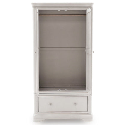 Harrington Taupe Painted Double Wardrobe