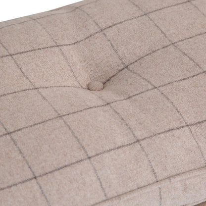 Wessex Smoked Oak 1.8m Bench Cushion Natural