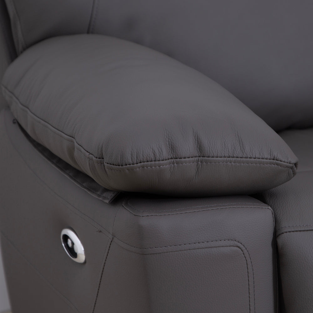 Florence Pewter Power Recliner 2 Seater Sofa