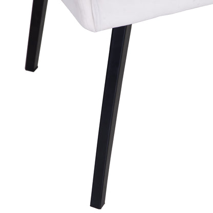 Chelford Limestone Velvet Diamond Stich Back Dining Chair