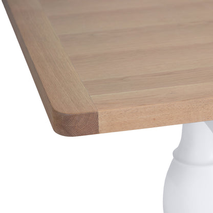 Dorset White Painted 1.6m Butterfly Extending Table
