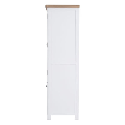 Dorset White Painted Oak Large Larder Unit