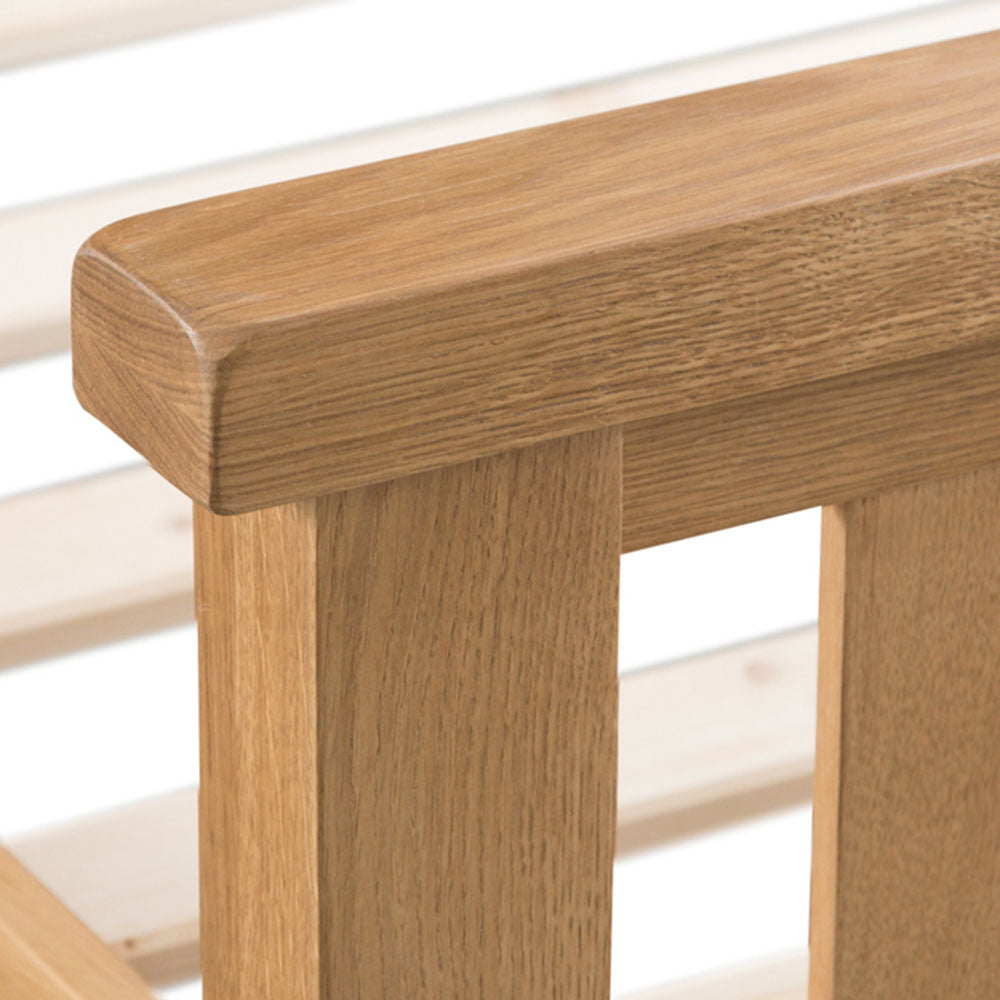Winchester Oak Super King Size Bed Frame