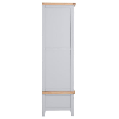 Eaton Grey Painted Oak Double Wardrobe