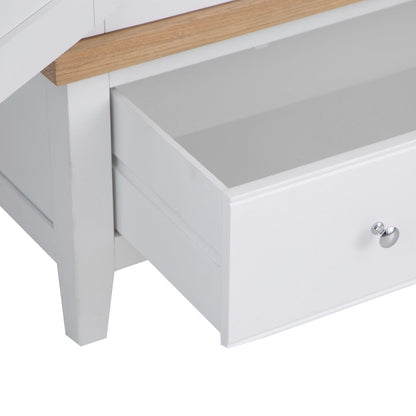 Eaton White Painted Oak Double Wardrobe