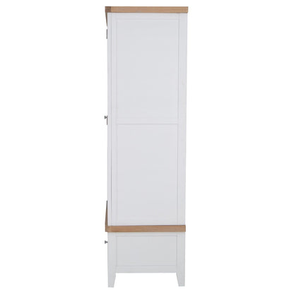 Eaton White Painted Oak Double Wardrobe