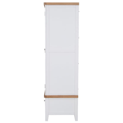 Eaton White Painted Oak 3 Door Wardrobe