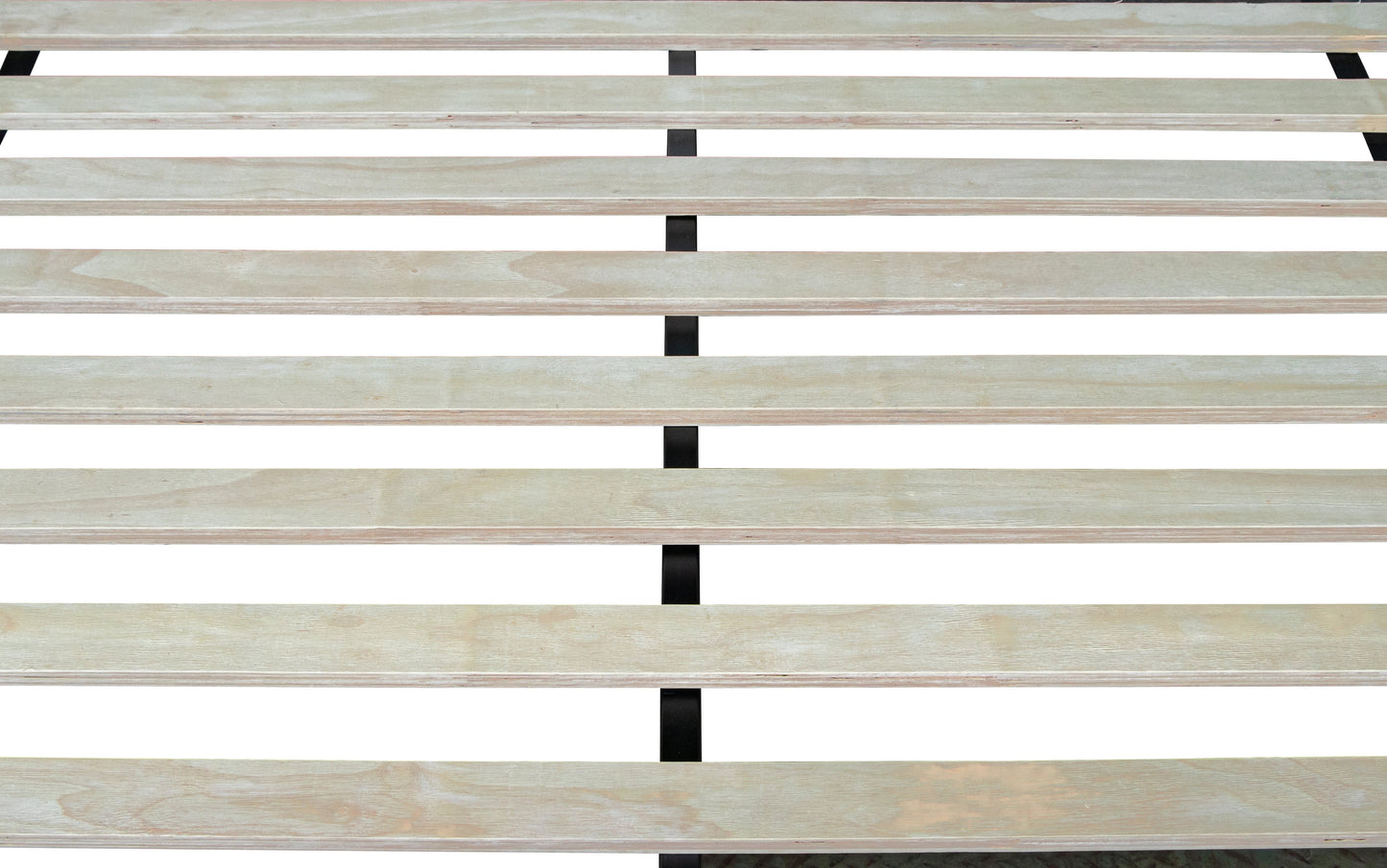 Eaton White Painted Oak Double Bed Frame