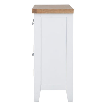Eaton White Painted Oak Mini Sideboard