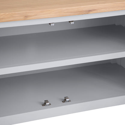 Eaton Grey Painted Oak Small TV Unit