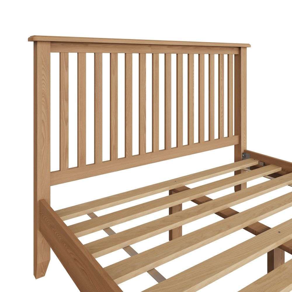 Gloucester Oak Double Bed Frame