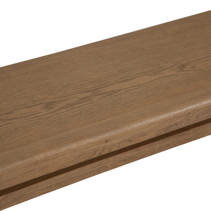 Wessex Smoked Oak 2.5m Cross Leg Bench