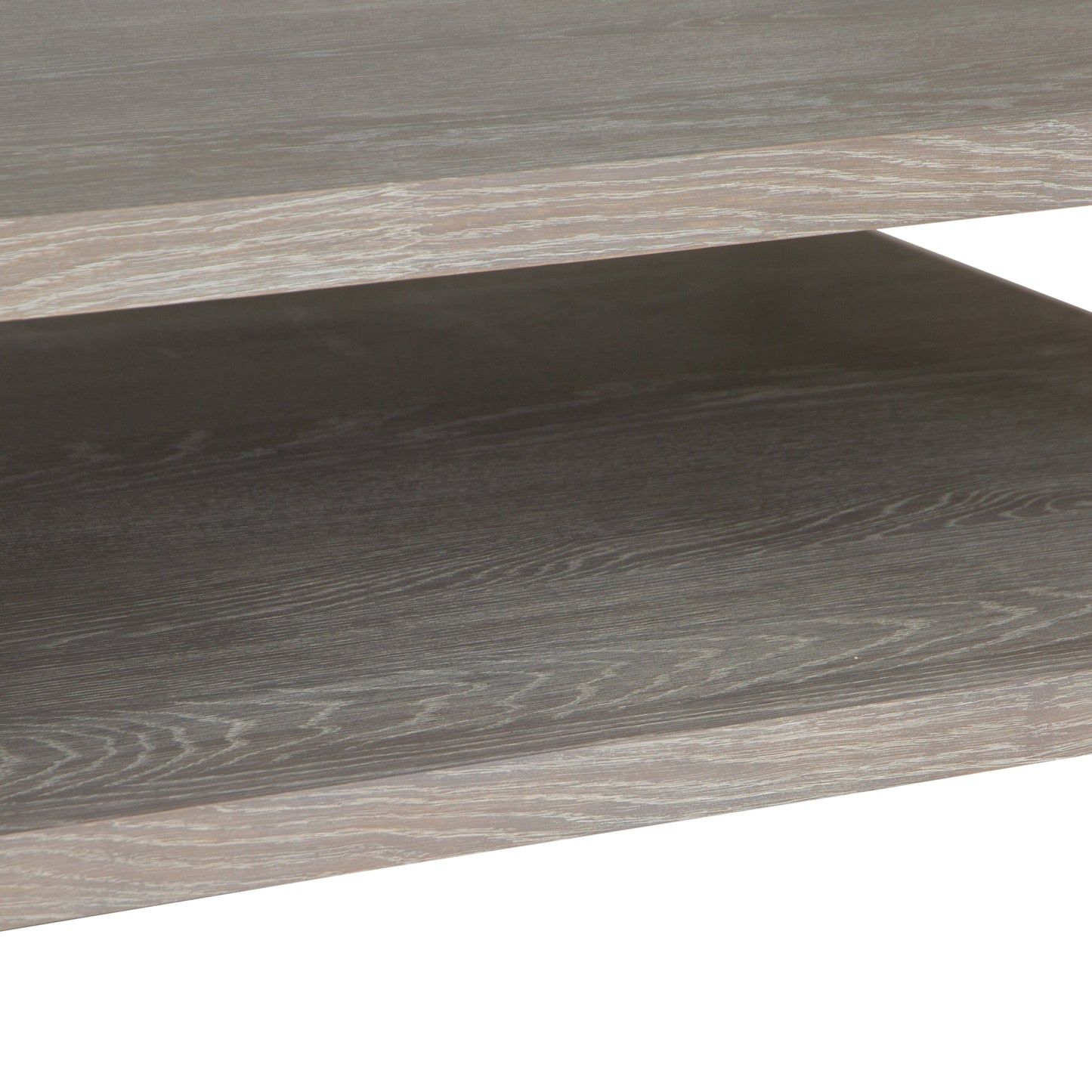 Milan Chrome & Oak Large Coffee Table