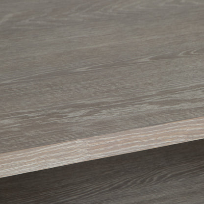 Milan Chrome & Oak Large Coffee Table