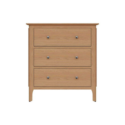 Bergen Oak Chest of 3 Drawers