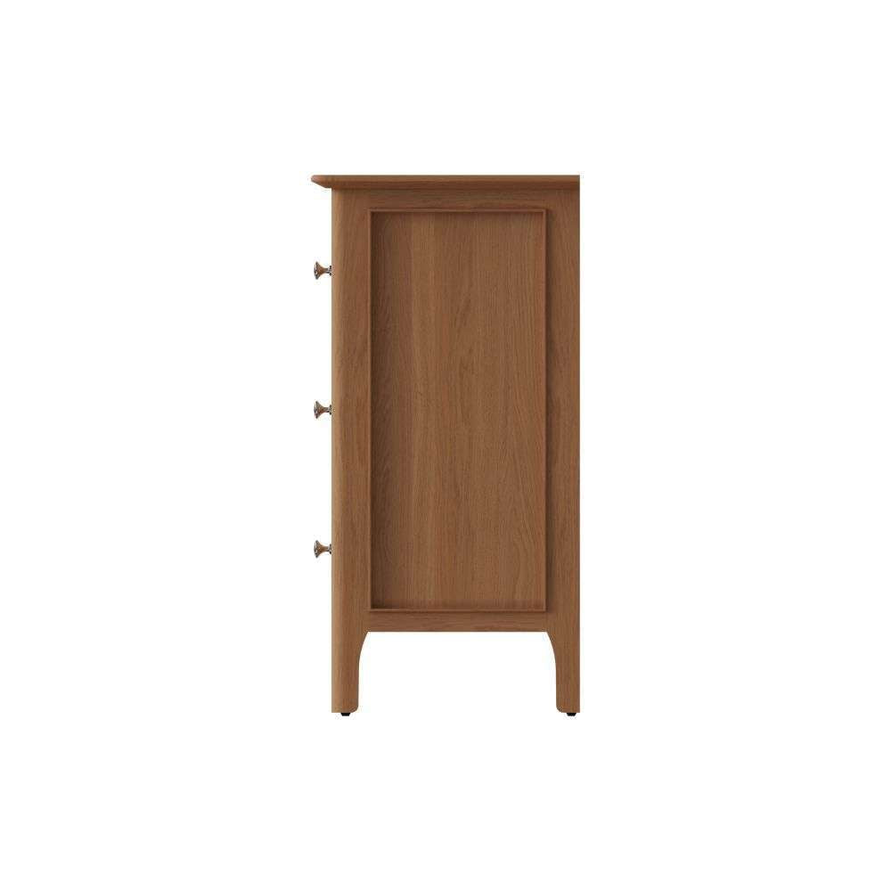 Bergen Oak Chest of 3 Drawers