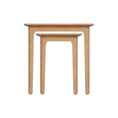 Bergen Oak Nest of 2 Tables