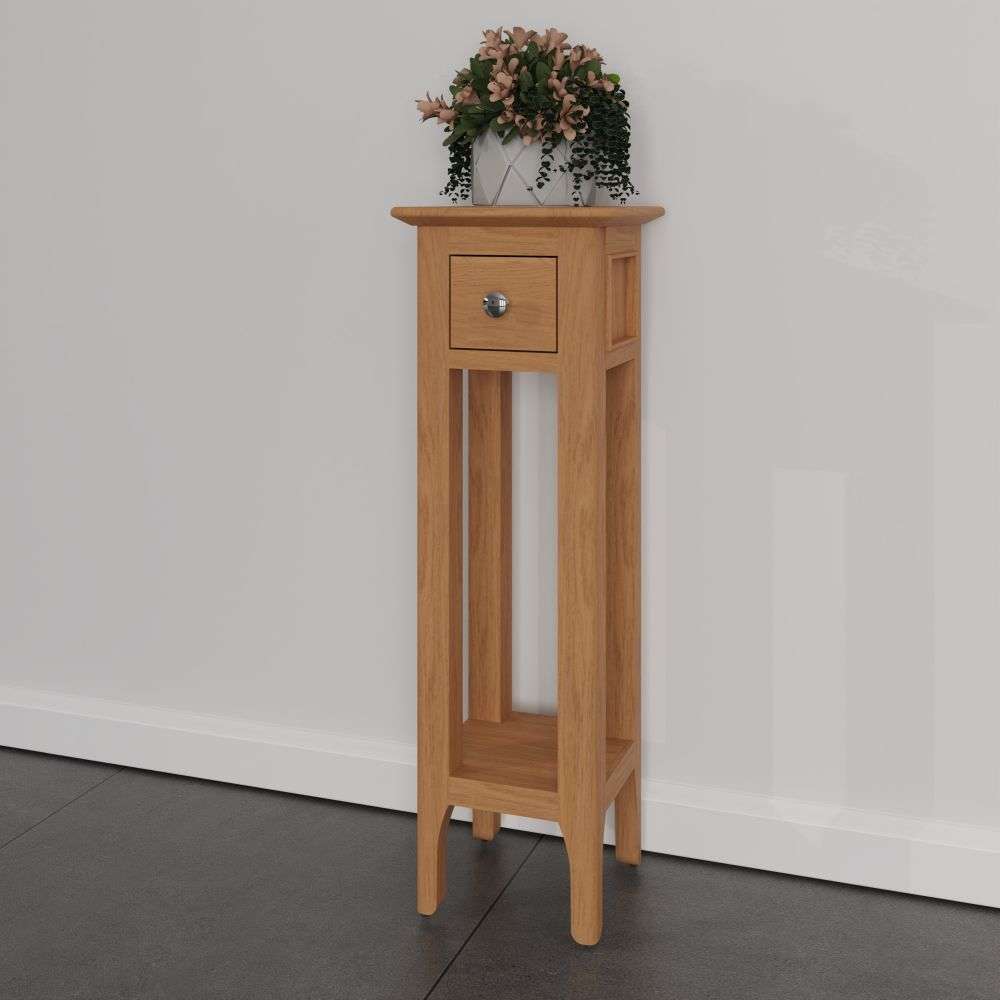 Bergen Oak Plant Stand