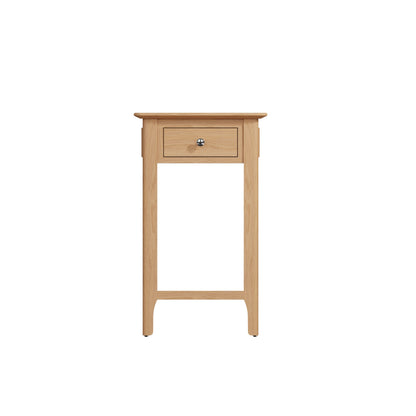 Bergen Oak Telephone Table