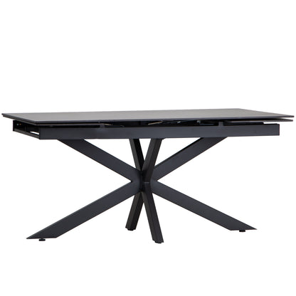 Selston Grey Sintered Stone 1.6m Extending Dining Table