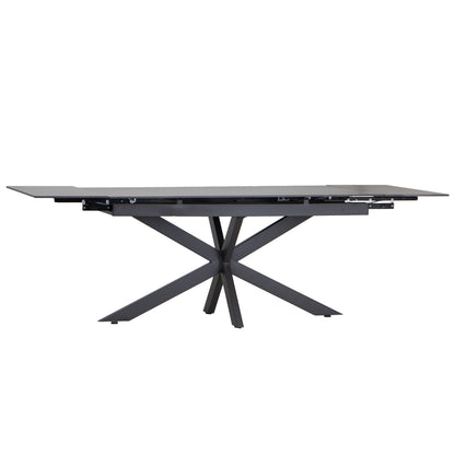 Selston Grey Sintered Stone 1.6m Extending Dining Table