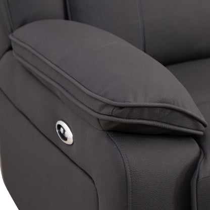Milan Mocha Power Recliner 3 Seater Sofa